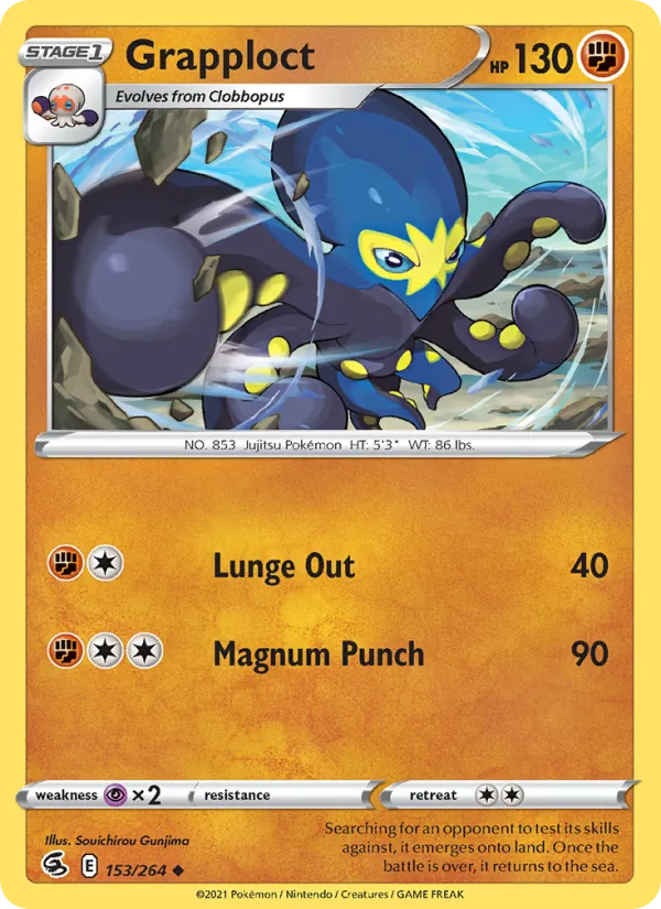 Grapploct #153 – Fusion Strike card