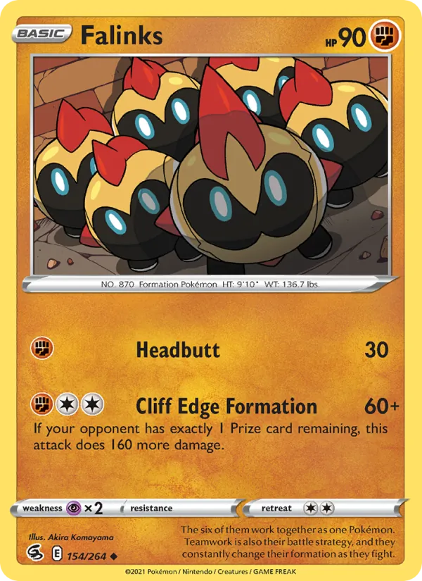 Falinks #154 – Fusion Strike card