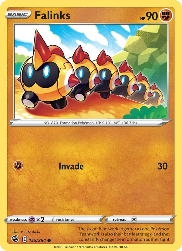 Falinks #155 – Fusion Strike card