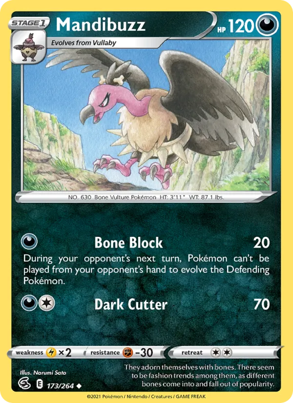 Mandibuzz #173 – Fusion Strike card