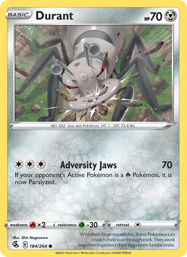 Durant #184 – Fusion Strike card