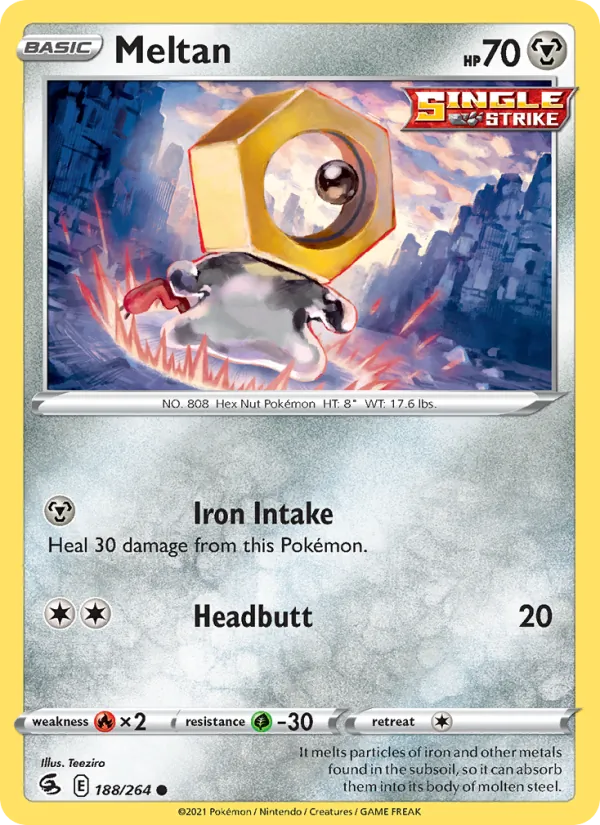 Meltan #188 – Fusion Strike card