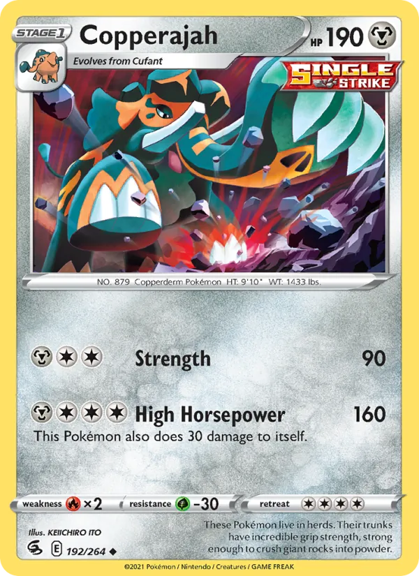 Copperajah #192 – Fusion Strike card