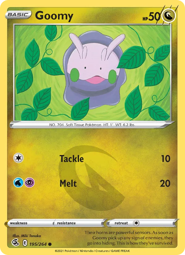 Goomy #195 – Fusion Strike card
