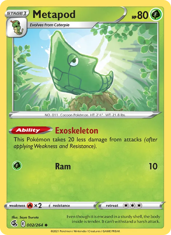 Metapod #2 – Fusion Strike card
