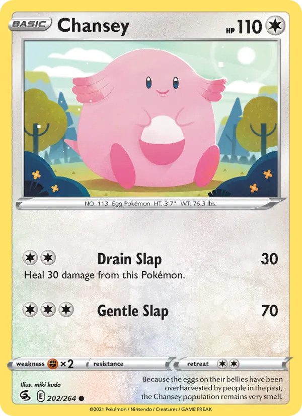 Chansey #202 – Fusion Strike card