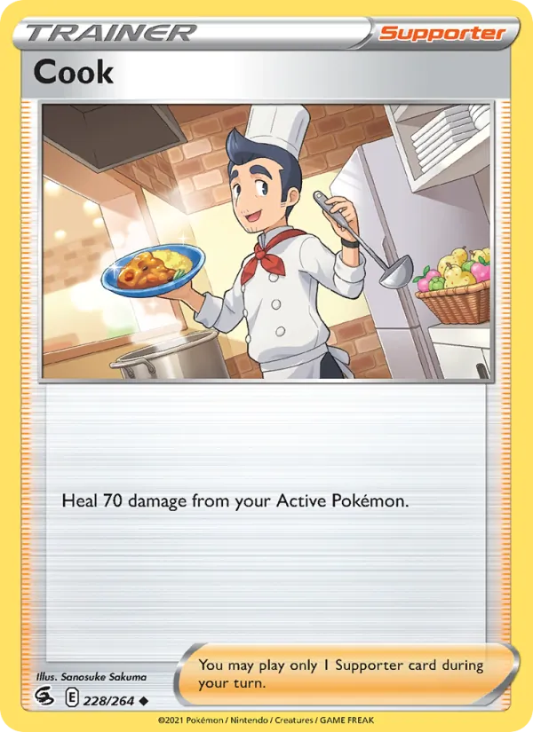 Cook #228 – Fusion Strike card