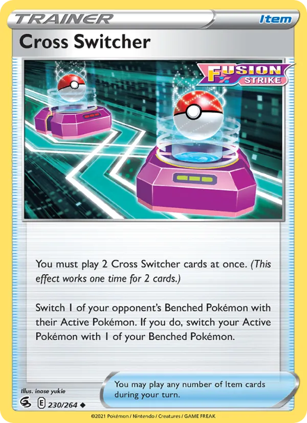 Cross Switcher #230 – Fusion Strike card
