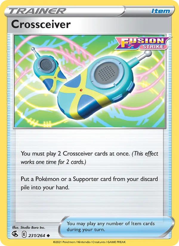 Crossceiver #231 – Fusion Strike card