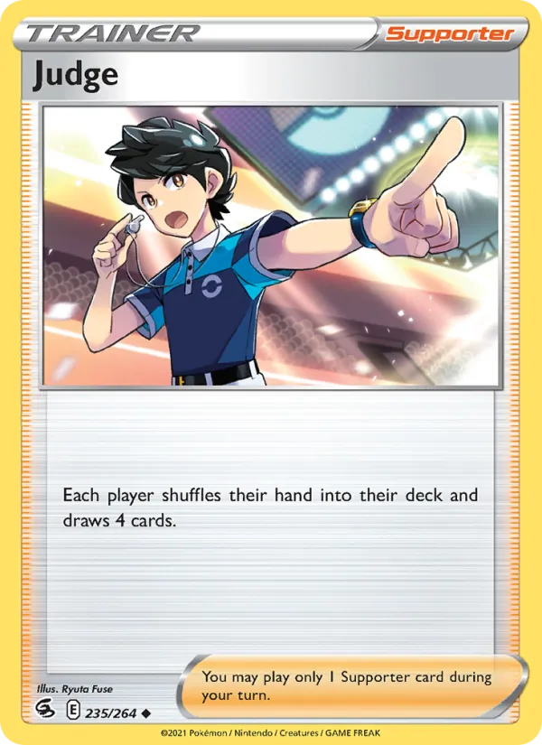 Judge #235 – Fusion Strike card