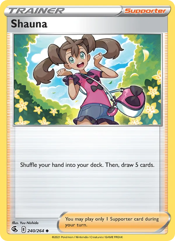 Shauna #240 – Fusion Strike card