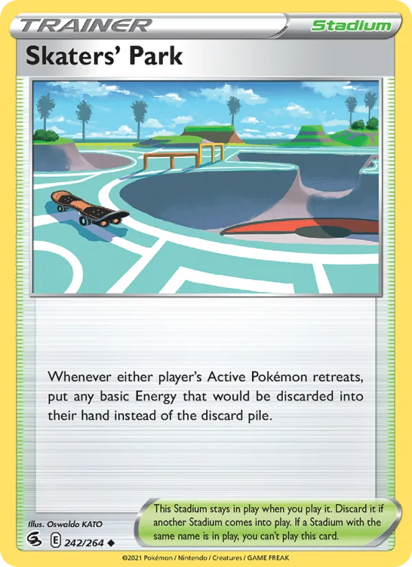 Skaters' Park #242 – Fusion Strike card