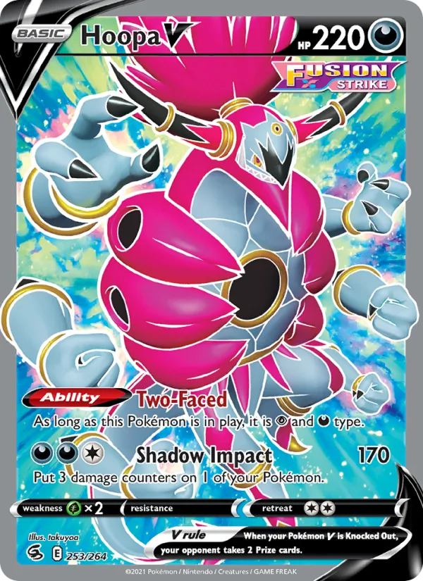 Hoopa V #253 – Fusion Strike card