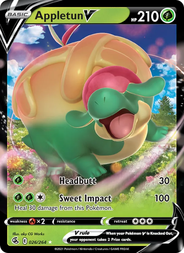 Appletun V #26 – Fusion Strike card