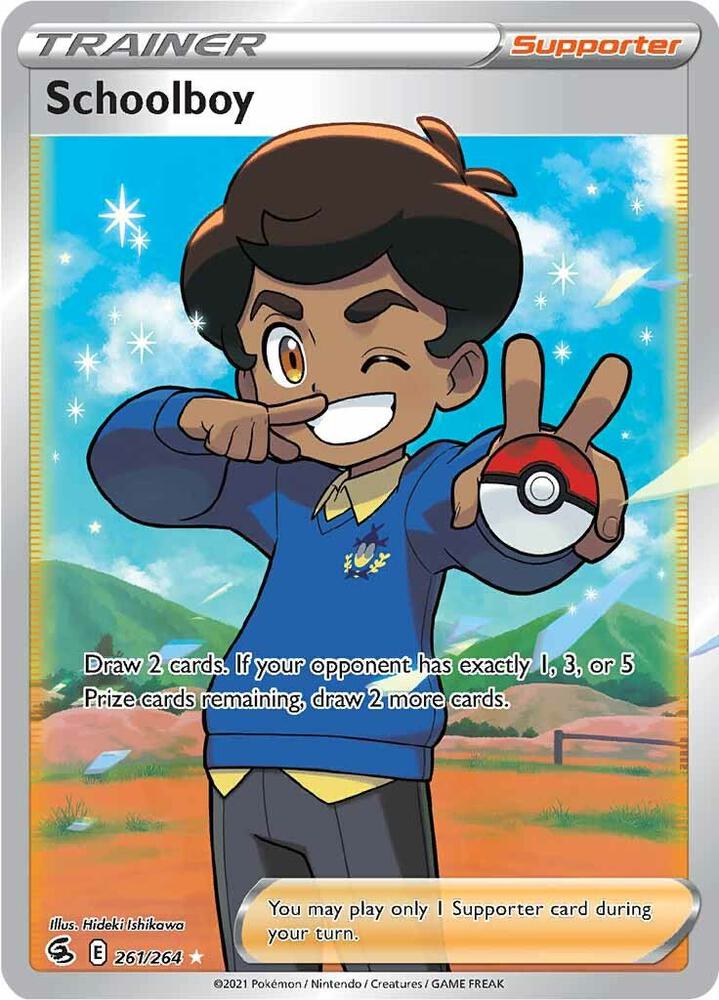 Schoolboy #261 – Fusion Strike card