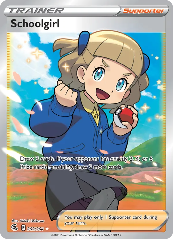 Schoolgirl #262 – Fusion Strike card