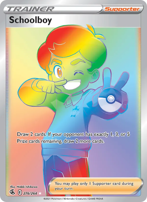 Schoolboy #276 – Fusion Strike card