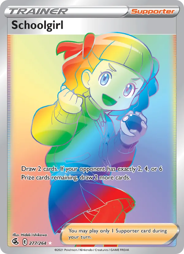 Schoolgirl #277 – Fusion Strike card