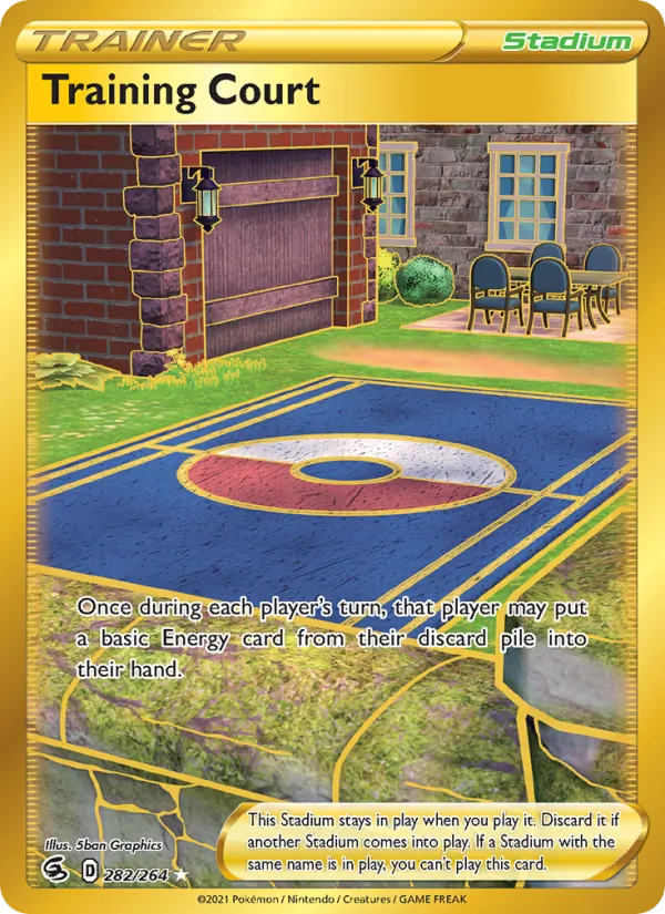 Training Court #282 – Fusion Strike card