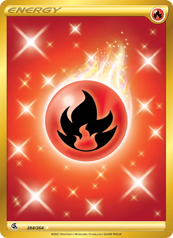 Fire Energy #284 – Fusion Strike card