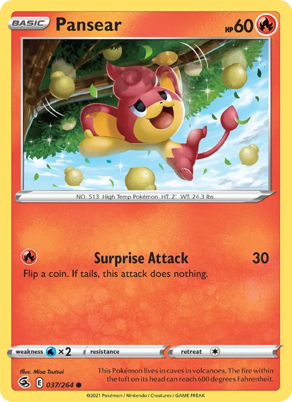 Pansear #37 – Fusion Strike card