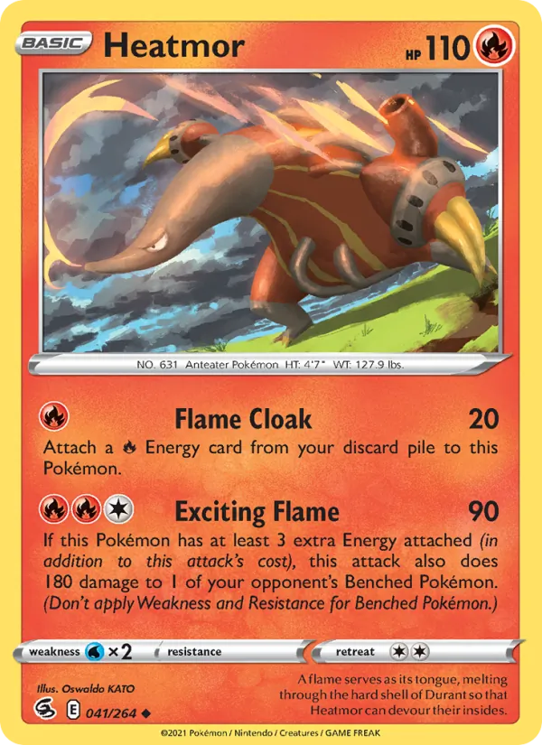 Heatmor #41 – Fusion Strike card