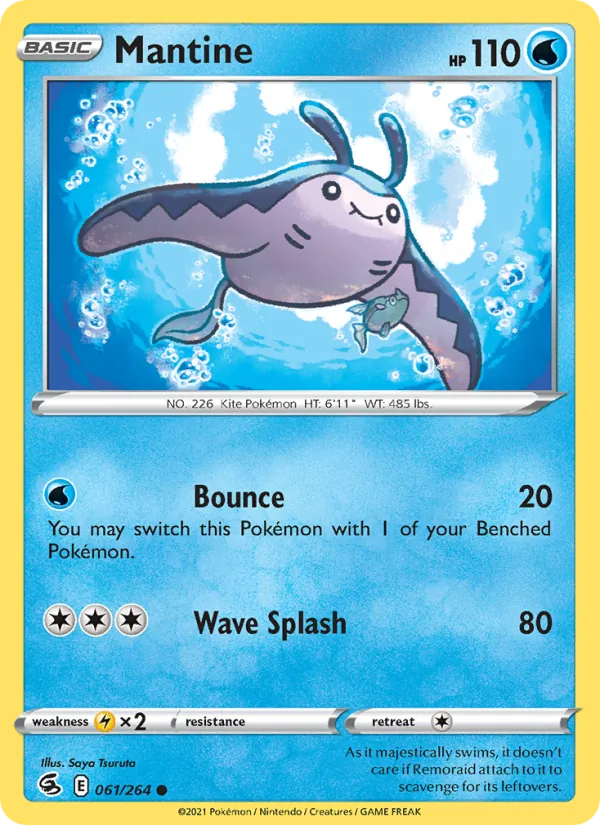 Mantine #61 – Fusion Strike card
