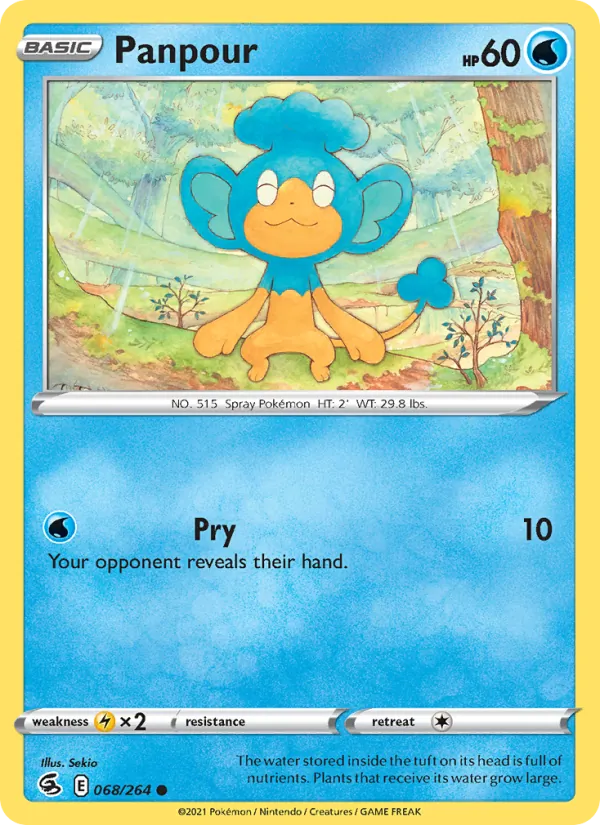 Panpour #68 – Fusion Strike card