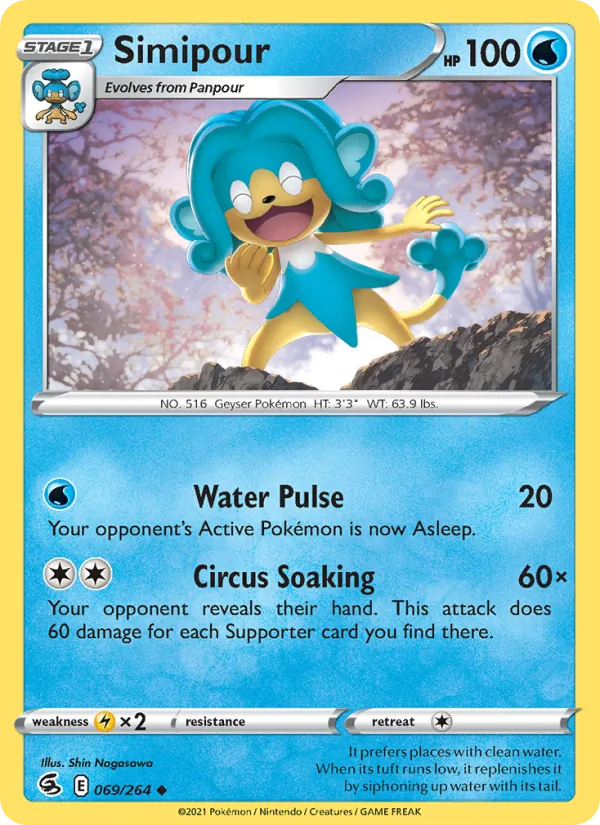 Simipour #69 – Fusion Strike card
