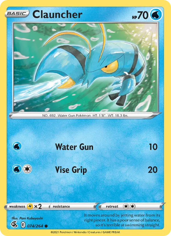 Clauncher #74 – Fusion Strike card