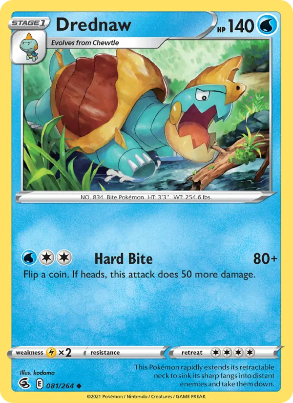Drednaw #81 – Fusion Strike card