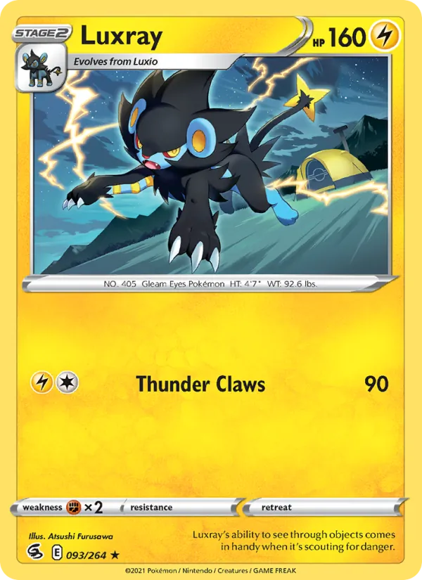 Luxray #93 – Fusion Strike card