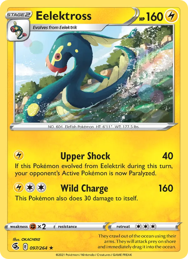 Eelektross #97 – Fusion Strike card