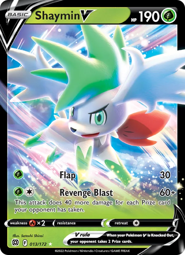 Shaymin V #013 – Brilliant Stars card
