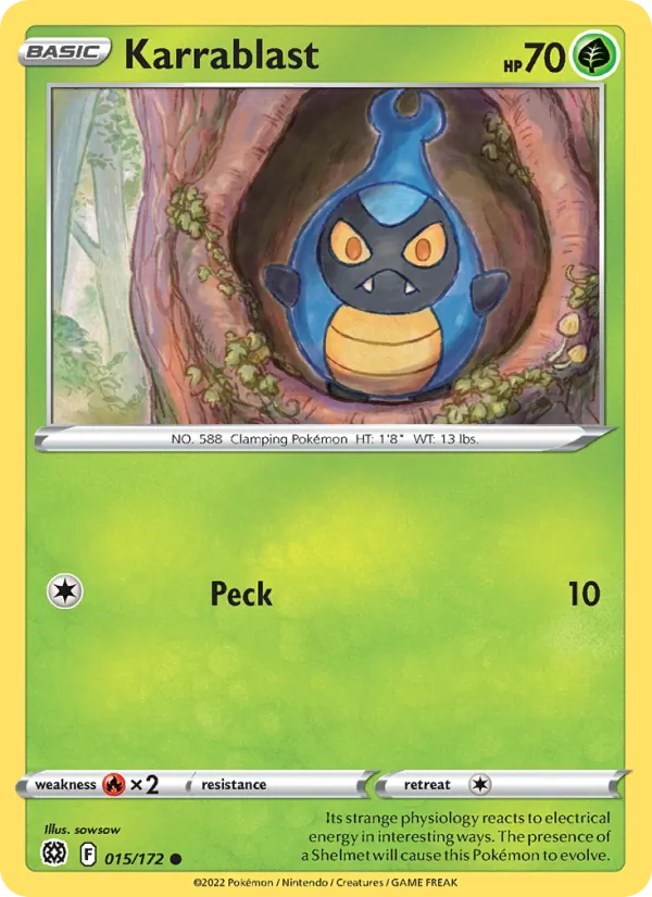 Karrablast #015 – Brilliant Stars card