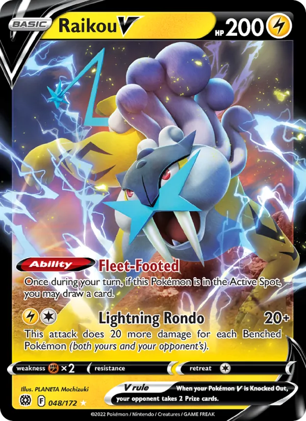 Raikou V #048 – Brilliant Stars card