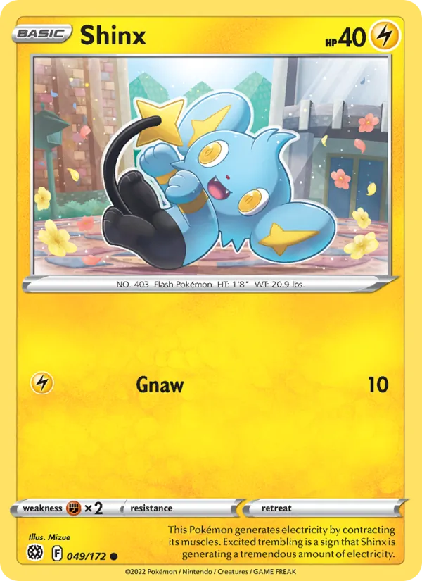 Shinx #049 – Brilliant Stars card