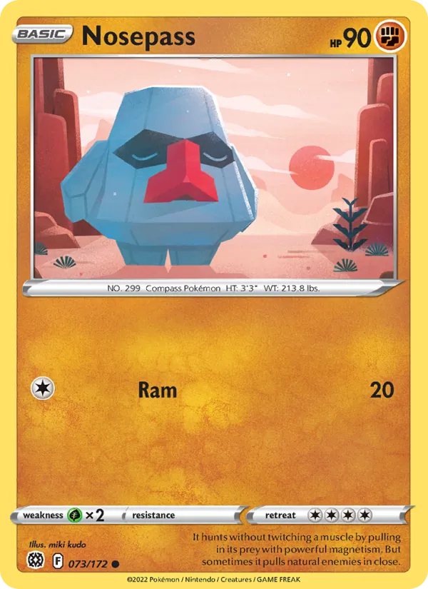 Nosepass #073 – Brilliant Stars card