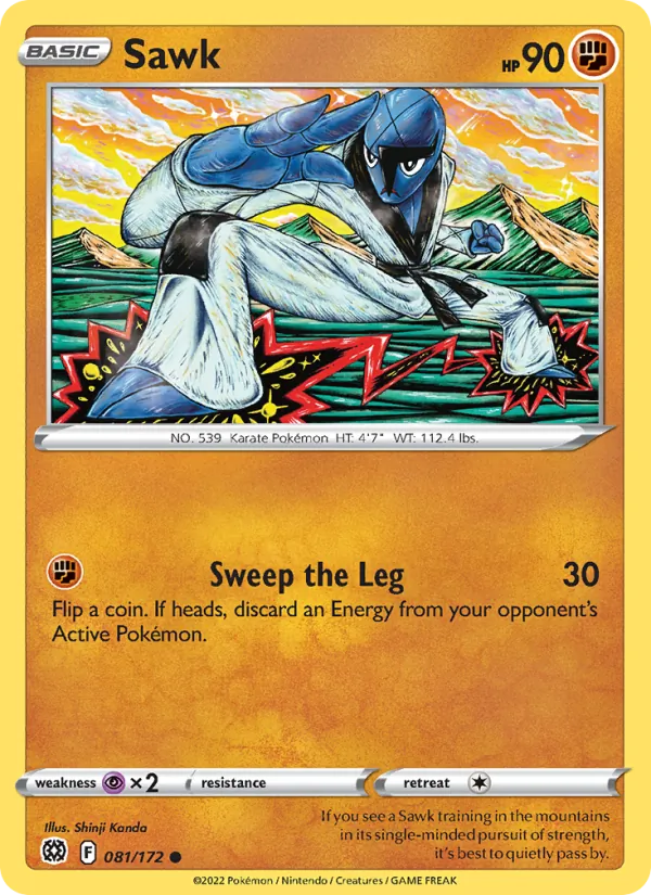 Sawk #081 – Brilliant Stars card