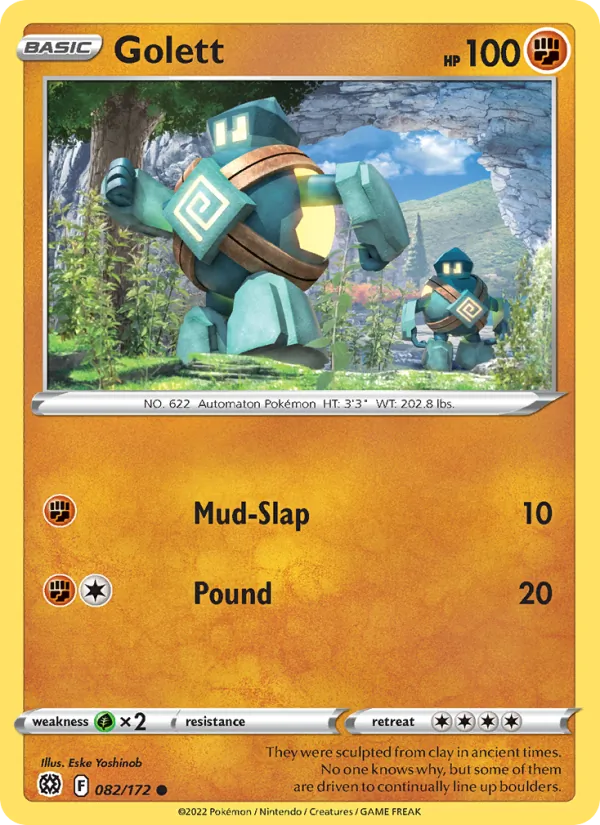 Golett #082 – Brilliant Stars card