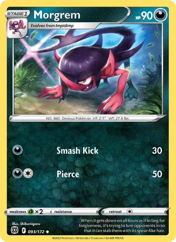 Morgrem #093 – Brilliant Stars card