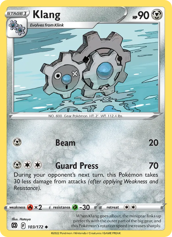 Klang #103 – Brilliant Stars card