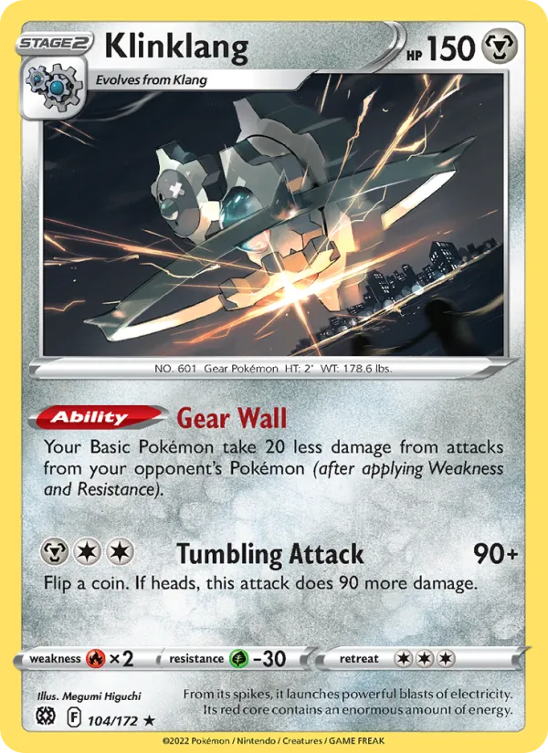 Klinklang #104 – Brilliant Stars card