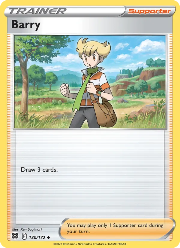 Barry #130 – Brilliant Stars card