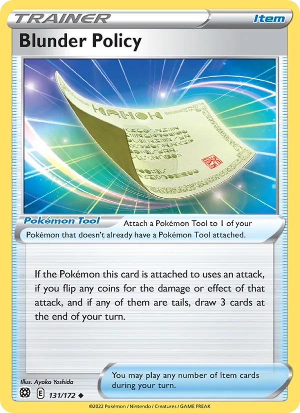 Blunder Policy #131 – Brilliant Stars card