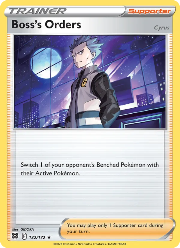 Boss's Orders #132 – Brilliant Stars card