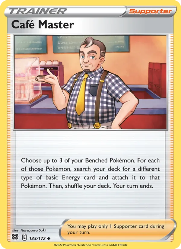 Café Master #133 – Brilliant Stars card