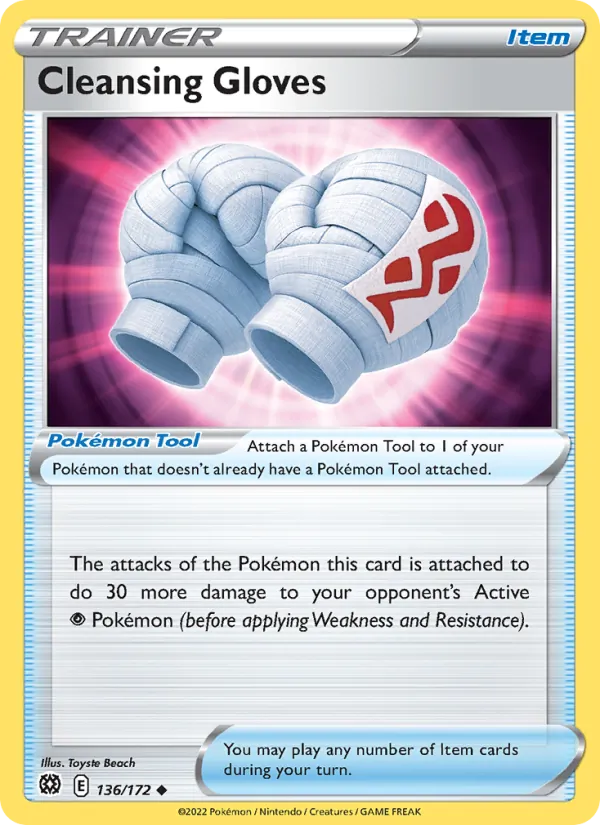 Cleansing Gloves #136 – Brilliant Stars card