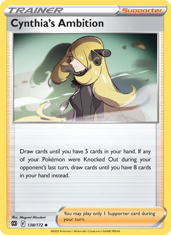 Cynthia's Ambition #138 – Brilliant Stars card