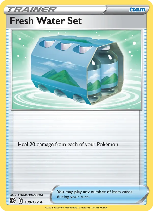 Fresh Water Set #139 – Brilliant Stars card